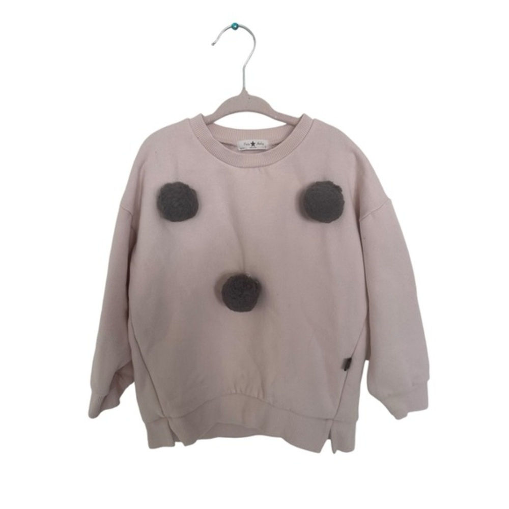 5 for $30 Petite Hailey Pink & Gray Sweatshirt Girls Size 5 Excellent Condition